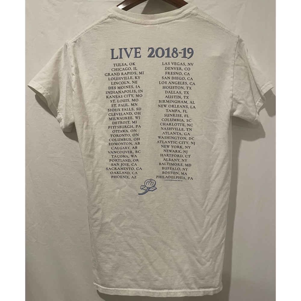 Fleetwood Mac 2018-2019 Concert Tour Graphic T-Shirt White - S - Picture 2 of 5